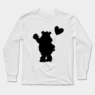 Care Bear Silhouette Long Sleeve T-Shirt